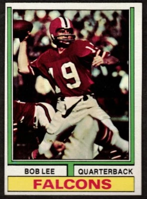 1974 Topps Bob Lee #265 Atlanta Falcons  - Image 1 of 2