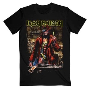 Iron Maiden Stranger Sepia T-Shirt Black New - Picture 1 of 1