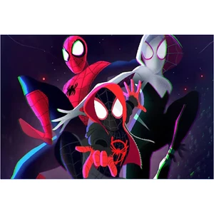 Spidey und seine tollen Freunde 3 x 5 Fuß Happy Birthday Hintergrund Foto Banner - Bild 1 von 3