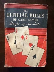 The Official Rules of Card Games Hoyle 38rd Edition Up-To-Date 1940 - Picture 1 of 7