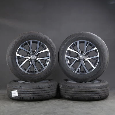 17 Zoll Sommerräder original VW Tiguan II Tulsa 5NN601025K Sommerreifen - Bild 1 von 4