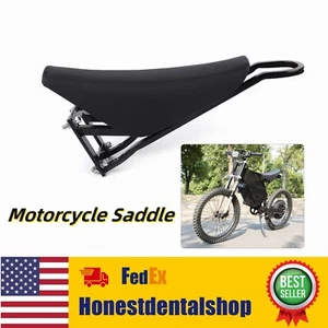 Motorcycle PU Saddle Seat Saddle Seat For Electric Mountain Bike Beach Cruiser  - Picture 1 of 12