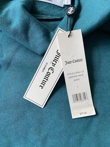 NWT Juice Couture Turtleneck Dolma Sleeve Semi Crop Sweater Women’s Large - Picture 1 of 9