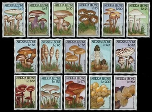 Sierra Leona 1990 - Mi-Nr. 1569-1584 ** - MNH - Setas / Setas - Imagen 1 de 1