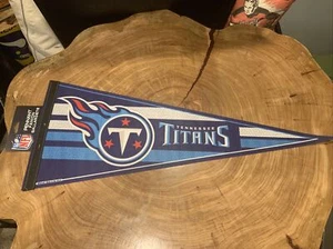 NEW Tennessee Titans Pennant NFL Football 30” X 12” - Picture 1 of 9