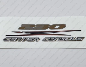 HYDRA SPORTS 230 CENTER CONSOLE LOGO DECALS STICKERS 7.5" x 2" 1pcs. - Picture 1 of 6