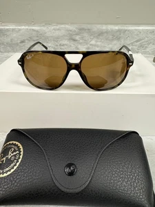 RAY BAN BILL MEDIUM | 2198 902 - 57 | 56 | HAVANA | BROWN | POLARIZED - Picture 1 of 4