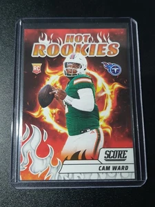 Cam Ward - Score Football 2025 - Tennessee Titans - Hot Rookies - RC - Bild 1 von 2
