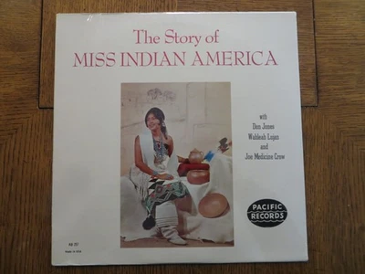 The Story of Miss Indian America - Pacific Records AB 257 Vinyl LP NEW! SEALED! - Image 1 of 2