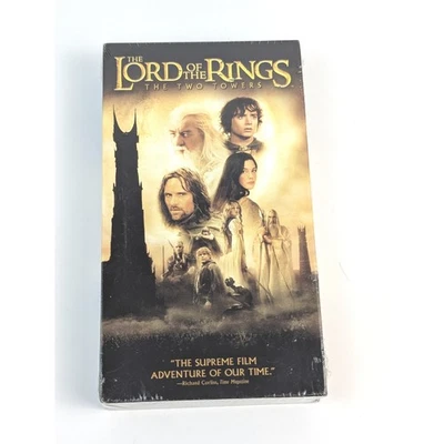 The Lord of the Rings The Two Towers VHS Tape Movie Film Sealed New - Image 1 of 4