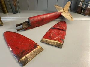 Vintage Hand Built Plane (Spitfire) For Restoration Wooden Hobby Modelling - Picture 1 of 14