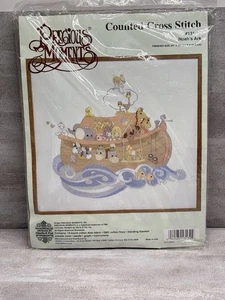 Neu! Precious Moments Arche Noah 131-32 gezählt Kreuzstich Kit 24" x 22" 1998 - Bild 1 von 3