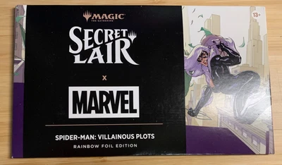 MTG Secret Lair x Spider-Man: Villainous Plots RAINBOW FOIL - Sealed 🇺🇸 - Image 1 of 3