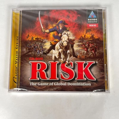 RISK: The Game Of Global Domination (PC CD-ROM, 1997, Windows 95) Hasbro - Image 1 of 4