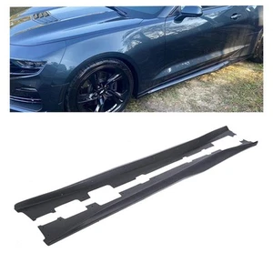 Side Skirts Extension Rocker Panel Guard with 2016-2023 Chevrolet Camaro LT L... - Picture 1 of 9