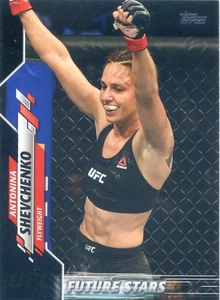 2020 Topps UFC Flagship ANTONINA SHEVCHENKO #85 Future Stars Black #11/69 - Picture 1 of 2