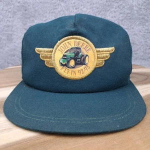 Vintage John Deere Fly-In 92-93 Golf Mütze Kappe grün Strapback K Produkte Made USA - Bild 1 von 7