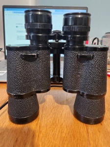 Vintage TASCO Model 118 7x35 358ft @ 1000yds Extra Wide Angle Binoculars W/ Case - Picture 1 of 10