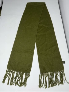 Capchatex Alpaka olivgrün Schal Größe 9” x 70” - Bild 1 von 9