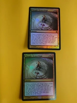 Thought Hemorrhage x2 Sorcery rare Alara Reborn. Magic the Gathering FOIL 2Card. - Image 1 of 4