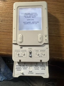 Carrier-Infinity-Systxccuid 01-B - Programmable Digital Thermostat Version 14 - Picture 1 of 5
