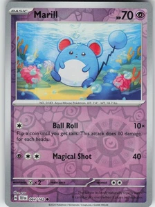 Reverse Holo Marill 064/162 Common SV05: Temporal Forces NM - Picture 1 of 1