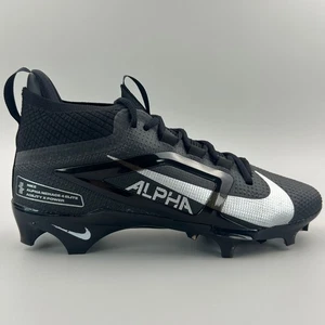 Nike Alpha Menace 4 Elite Football Cleats Men Size 11 Black FD7036-002 NEW - Picture 1 of 6