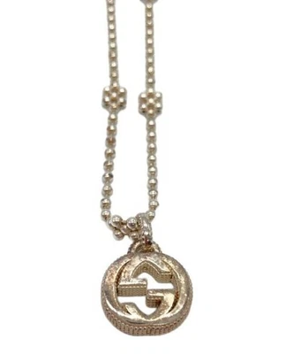 GUCCI Collar Cadena Motivo Flor Foto 1 de 4