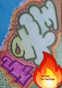 Original Drawling Erotica Adults Only Beach Park Event Center Hedonism Sexy Art - Picture 1 of 24