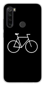 Coque en silicone imprimée compatible Xiaomi Redmi Note 8T Bike Hipster - Imagen 1 de 3