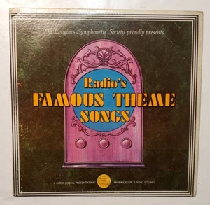 The Longines Symphonette Society – Radio's Famous Theme Songs (Vinyl LP) - Picture 1 of 5