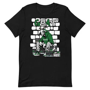 Camisa a Juego Jordan 4 Retro Verde Oxidado - CABRA Caja de Zapatos Gráfico Zapatilla Camiseta - Imagen 1 de 3