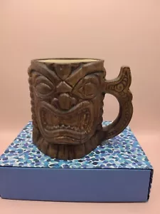 1960 Treasure Craft Hawaii Tiki Mug, Used, Good Condition - Picture 1 of 10