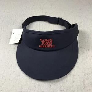Visera de golf Muirfield adulto azul con tirantes sombrero de golf aguja americana ajustable - Imagen 1 de 7