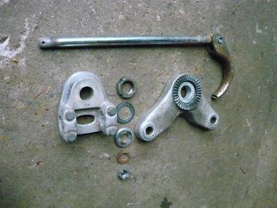 1976 Honda CT90 Triple Tree Top Bridge Handlebar Clamp COMPLETE 53130-102-700 - Image 1 of 4