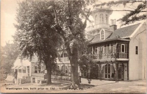 Valley Forge Pennsylvania~Washington Inn~Large Trees in Front~c1910 Albertype - Picture 1 of 2