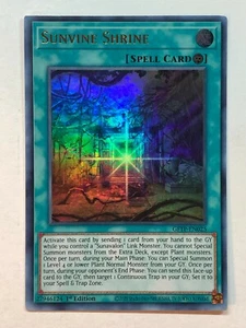 Yugioh Ghosts From the Past Sunvine Shrine GFTP-EN025 Ultra Rare NM/M - Picture 1 of 1