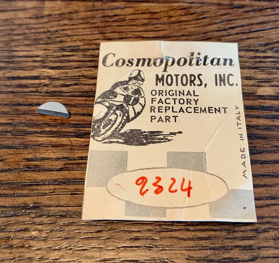 Llave Woodruff Barracuda Benelli / Motobi 250cc (lado magnético) Foto 1 de 1