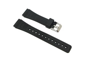 Cinturino gomma casio compatibile 19-23,5mm pvc caucciu AB10W AB11W AB20W ABX59 - Foto 1 di 1