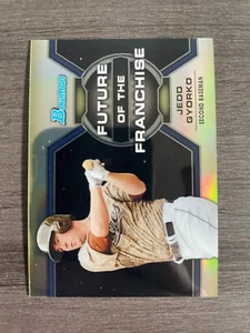 2013 Bowman Chrome Jedd Gyorko Franchise Future Mini GOLD Refractor serial /10 - Picture 1 of 2