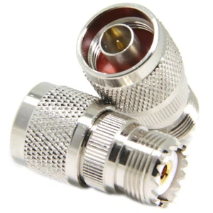 1Pc N Type Male to UHF SO-239 Female Jack Straight RF Coax Adapter Connector _yi - Zdjęcie 1 z 11