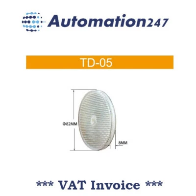 Riflettore TD-05 Rotondo Dia. Diametro specchio sensore riflettente retrò 80 mm 80 002692 - Immagine 1 di 4