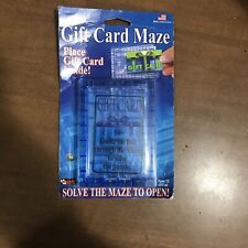 2009 Gift Card Maze, Puzzle Game To Unlock Your Card By Magnif (New) #1260