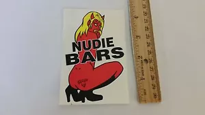 BULLY NUDIE BAR AUFKLEBER GROSSES MITTELSCHULE BMX - Bild 1 von 1