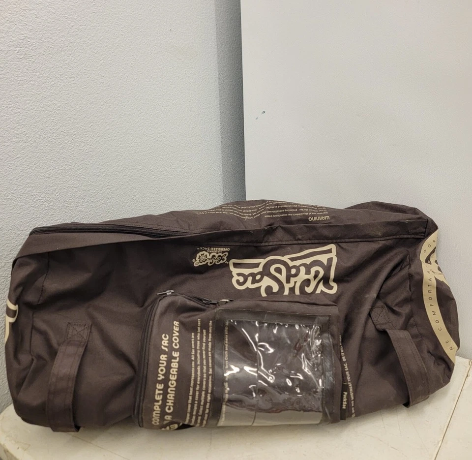 Sacos LOVESAC marrón de gran tamaño. Foto 1 de 1