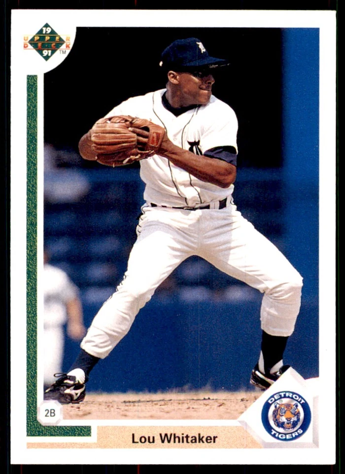 1991 Upper Deck Lou Whitaker Baseball Cards #367 - Image 1 of 2
