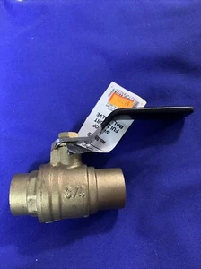 AquaPlumb 3/4'' Lead Free Full Port Ball Valve 8903S - Imagen 1 de 2