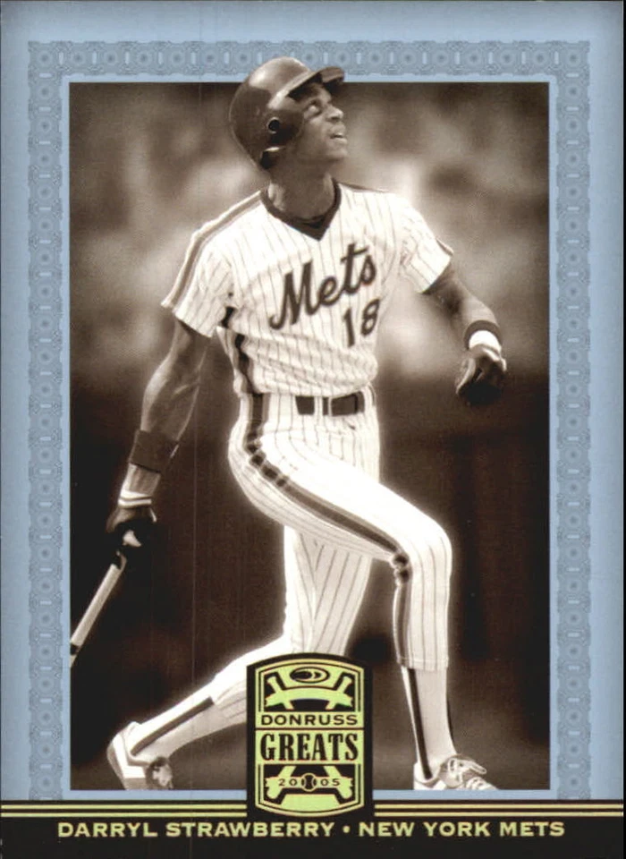 2005 Donruss Greats Baseball "Holofoil" Parallel Cards - Image 1 of 1