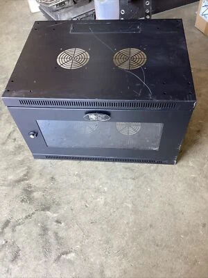 Tripp Lite SmartRack 6U Switch-Depth Wall-Mount Rack Enclosure Cabinet w/ Window - Image 1 of 4