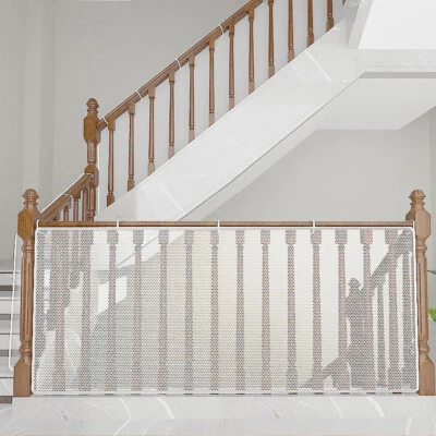 Langlebiges Praktisches Treppen-Sicherheitsnetz Feinmaschiges Geländer Für / - Bild 1 von 4